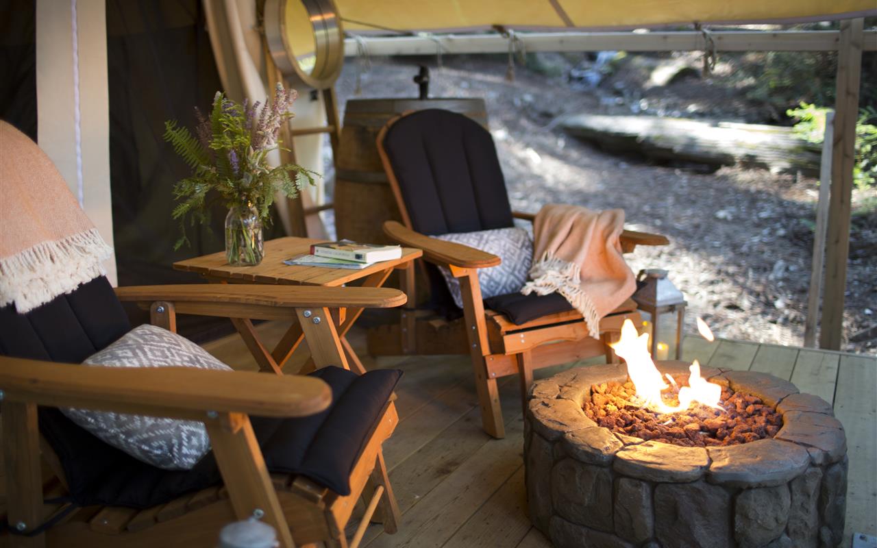 LUXURY CAMPING — THE VENTANA BIG SUR WAY