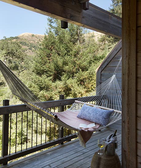 Balcony hammock