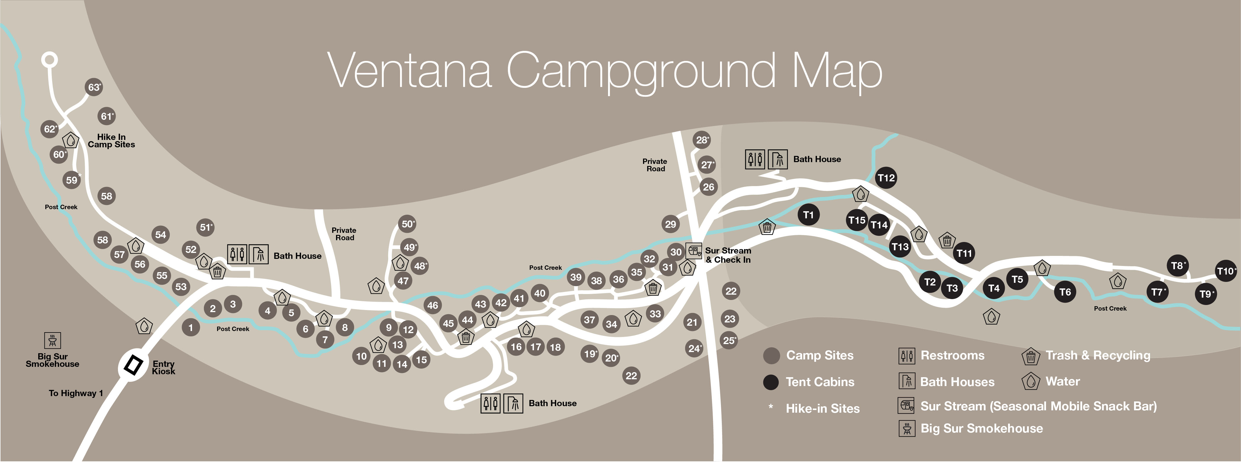 Big camps. Карта Ridgeview. VIEWSRIDGE карта. Ventana big sur. Portsalon Luxury Camping.