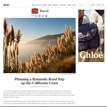 Planning a Romantic Road Trip up the California Coast